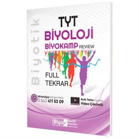 Biyotik Yayınları-TYT Biyoloji Full Tekrar Biyokamp Biyotik
