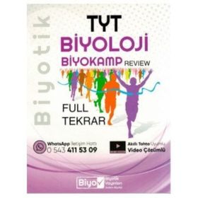 Biyotik Yayınları-TYT Biyoloji Full Tekrar Biyokamp Biyotik
