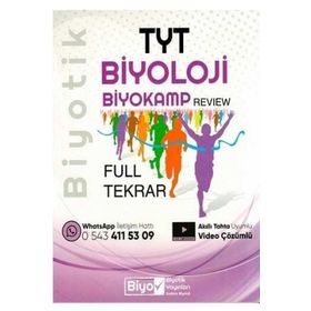 Biyotik Yayınları TYT Biyoloji Full Tekrar Biyokamp