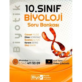 Biyotik Yayınları TYT Biyoloji Soru Bankası