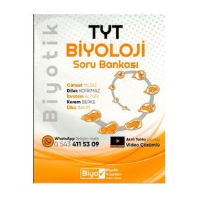 Biyotik Yayınları TYT Biyoloji Soru Bankası