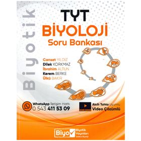 Biyotik Yayınları TYT Biyoloji Soru Bankası