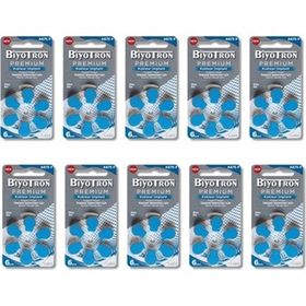 Biyotron Premium A675P 6x10 60'lı Koklear İmplant Pili