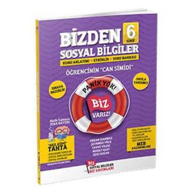 Biz Yayınları Bizden 6. Sınıf Sosyal Bilgiler Soru Bankası