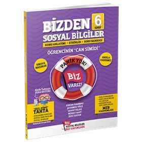 Biz Yayınları Bizden 6. Sınıf Sosyal Bilgiler Soru Bankası