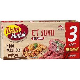 Bizim Mutfak 120 gr Et Suyu Bulyon (12 adet)