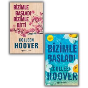 Bizimle Başladı + Bizimle Başladı Bizimle Bitti 2 Kitap Set - Collen Hoover - Epsilon Yayınları
