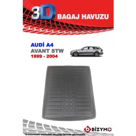 Bizymo Audi A4 B5 Kasa Avant STW 1999-2004 3D Bagaj Havuzu