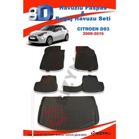 Bizymo DS3 2009-2016 3D Bagaj Havuzu