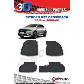 Bizymo DS7 Crossback 2018 ve Sonrası 3D Havuzlu Paspas Takımı
