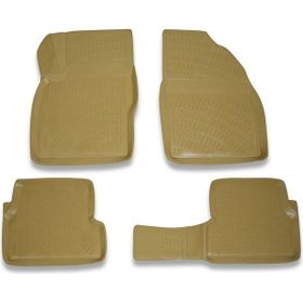 Bizymo Ford Focus 2 Hb 2005-2011 3D Bej Paspas Takımı