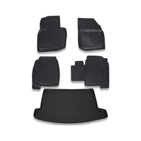 Bizymo Honda Civic HB 2006-2012 Siyah Paspas ve Bagaj Havuzu