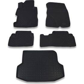 Bizymo Honda Civic Sedan 2002-2006 Siyah Paspas ve Bagaj Havuzu