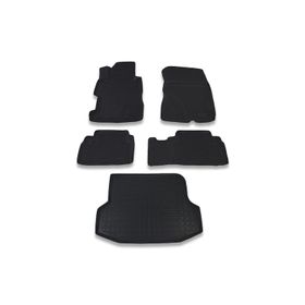 Bizymo Honda Civic Sedan 2002-2006 Siyah Paspas ve Bagaj Havuzu