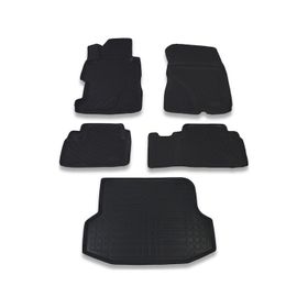 Bizymo Honda Civic Sedan 2002-2006 Siyah Paspas ve Bagaj Havuzu