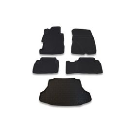 Bizymo Honda Civic Sedan 2007-2012 Siyah Paspas ve Bagaj Havuzu