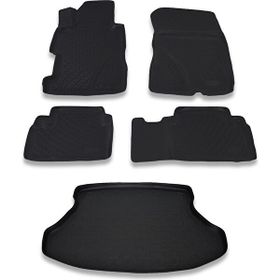 Bizymo Honda Civic Sedan 2012-2016 Siyah Paspas ve Bagaj Havuzu