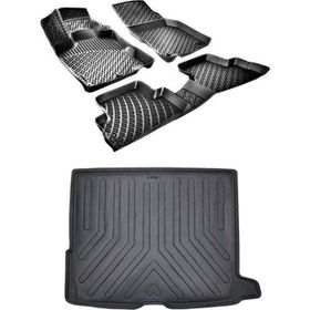 Bizymo Hyundai Santa Fe 2001-2006 3D Havuzlu Paspas ve Bagaj Havuzu