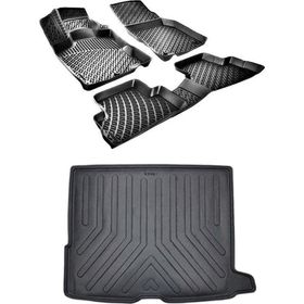 Bizymo Hyundai Santa Fe 2001-2006 3D Havuzlu Paspas ve Bagaj Havuzu