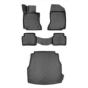 Bizymo Mercedes C Serisi W206 2021+ 3D Siyah Paspas ve Bagaj Havuzu