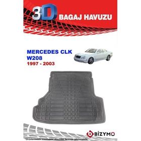 Bizymo Mercedes CLK W208 1997-2003 3D Bagaj Havuzu