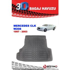 Bizymo Mercedes CLK W208 1997-2003 3D Bagaj Havuzu