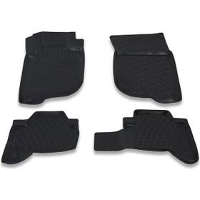 Bizymo Mitsubishi L200 2005-2015 Siyah 3D Paspas Takımı