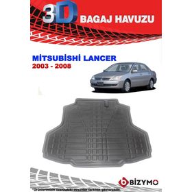 Bizymo Mitsubishi Lancer 2003-2008 3D Bagaj Havuzu
