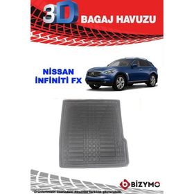 Bizymo Nissan Infiniti FX 2011 ve Sonrası 3D Bagaj Havuzu
