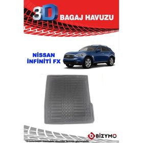 Bizymo Nissan Infiniti FX 2011 ve Sonrası 3D Bagaj Havuzu