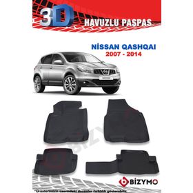 Bizymo Nissan Qashqai 2007-2014 3D Paspas Takımı