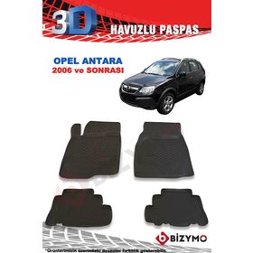 Bizymo Opel Antara 2006 Sonrası 3D Paspas Takımı