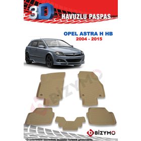 Bizymo Opel Astra H Hb 2004-2015 3D Bej Paspas Takımı