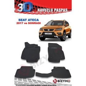 Bizymo Seat Ateca 2017 Sonrası 3D Paspas Takımı