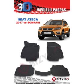 Bizymo Seat Ateca 2017 Sonrası 3D Paspas Takımı