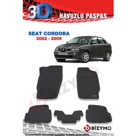 Bizymo Seat Cordoba 2002-2009 3D Paspas Takımı
