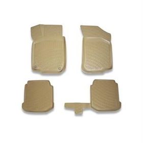 Bizymo Seat Leon 1999-2005 Bej 3D Havuzlu Paspas