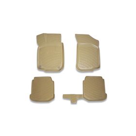 Bizymo Seat Leon 1999-2005 Bej 3D Havuzlu Paspas