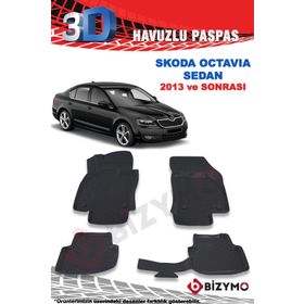 Bizymo Skoda Octavia Sedan 2013 Sonrası 3D Paspas Takımı