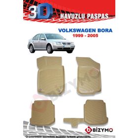 Bizymo Volkswagen Bora 1999-2005 3D Bej Paspas Takımı