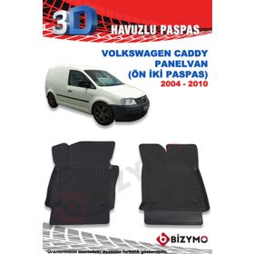 Bizymo Volkswagen Caddy Panelvan 2004-2010 3D Paspas Takımı