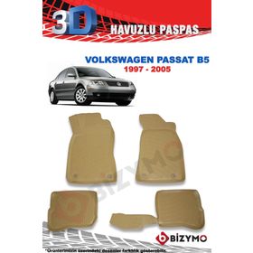 Bizymo Volkswagen Passat B5 1997-2005 3D Bej Paspas Takımı