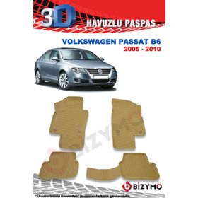 Bizymo Volkswagen Passat B6 2005-2010 3D Bej Paspas Takımı