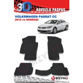 Bizymo Volkswagen Passat CC 2012 Sonrası 3D Paspas Takımı