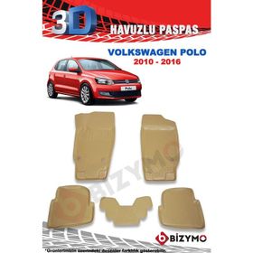 Bizymo Volkswagen Polo 2010-2016 3D Bej Paspas Takımı