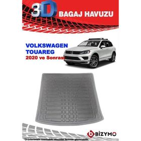 Bizymo Volkswagen Touareg 2020 ve Sonrası 3D Bagaj Havuzu