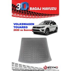 Bizymo Volkswagen Touareg 2020 ve Sonrası 3D Bagaj Havuzu