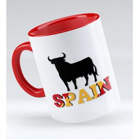 BK 1 Gift Spain Tasarımlı Kırmızı Kupa Bardak