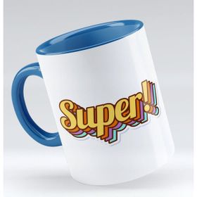 BK 1 Gift Super Tasarımlı Mavi Kupa Bardak