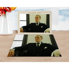 BK 1 Home Atatürk Tasarımlı 1000 Parça Profesyonel Puzzle